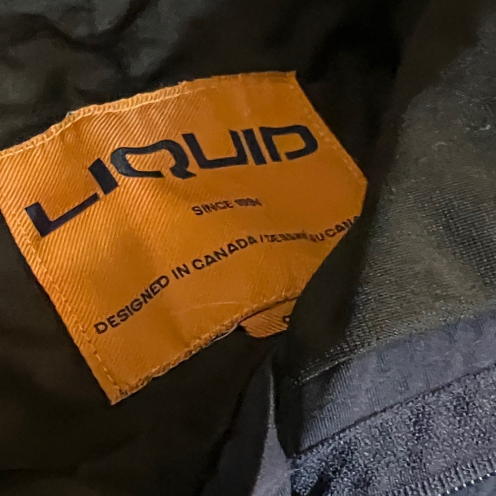 Liquid Black  snow Pants for Women
